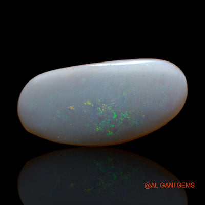 Natural Fire Opal Gemstone 8.00 Cts Loose Fancy Cabochon From Australia 23x11x4 mm AB-271