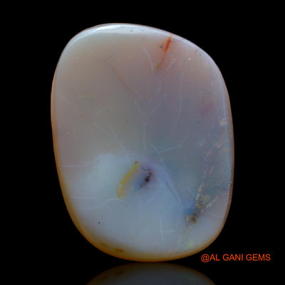 Natural Fire Opal Gemstone 6.00 Cts Loose Fancy Cabochon From Australia 18x14x3 mm AB-272