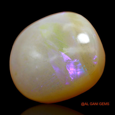 14.00 Cts Natural Australian Fire Opal Loose Gemstone Oval Cabochon 17x15x7 mm AB-273