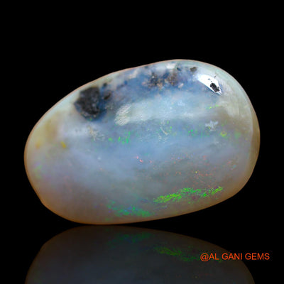 11.50 Cts Natural Australian Fire Opal Loose Gemstone Oval Cabochon 20x13x7 mm AB-275