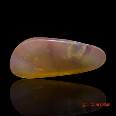 Natural Fire Opal Gemstone 7.00 Cts Loose Fancy Cabochon From Australia 25x11x4 mm AB-276