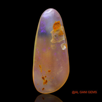 Natural Fire Opal Gemstone 7.00 Cts Loose Fancy Cabochon From Australia 25x11x4 mm AB-276