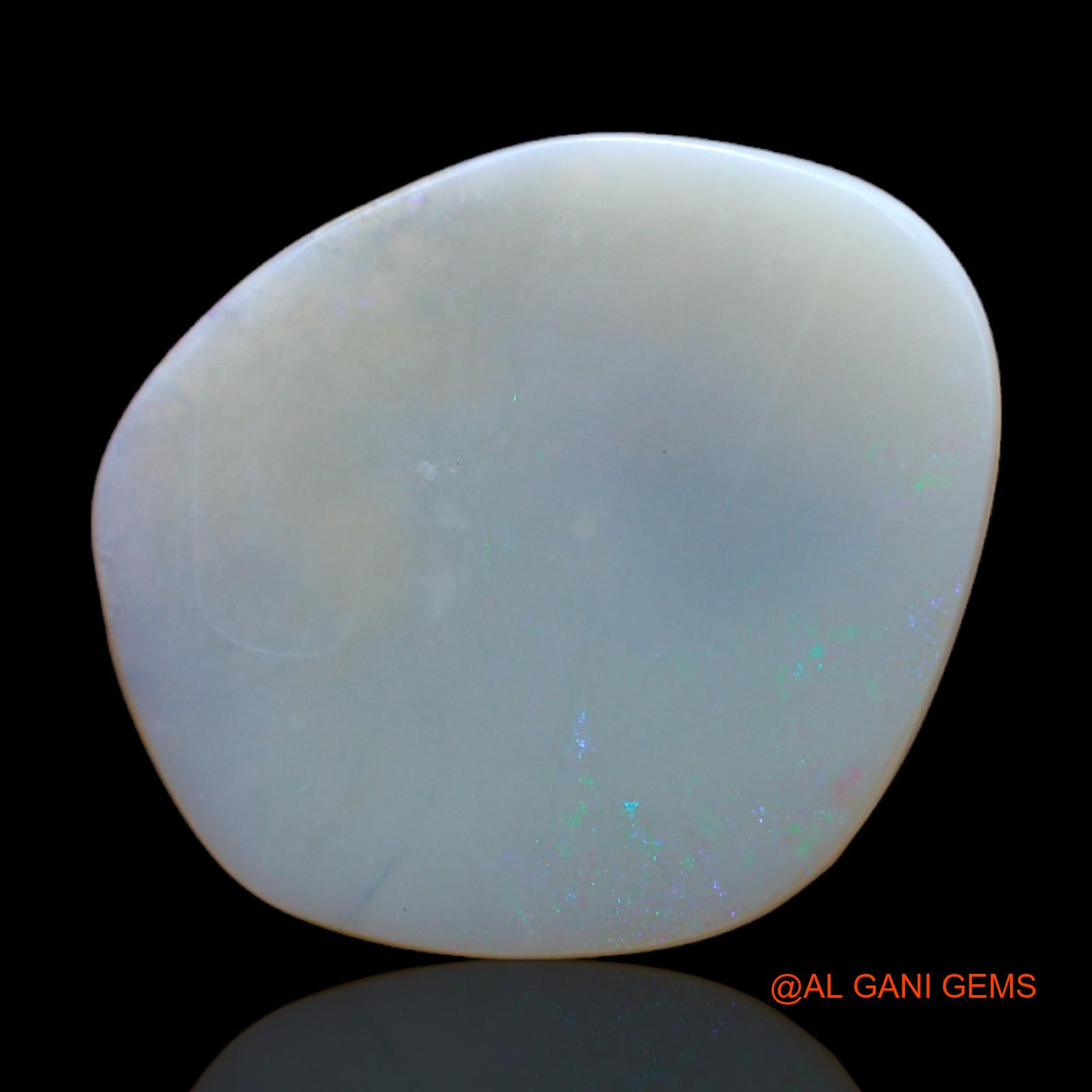 6.00 Cts Unheated Australian Fire Opal Loose Gemstone Fancy Cabochon Natural 19x16x2 mm AB-277