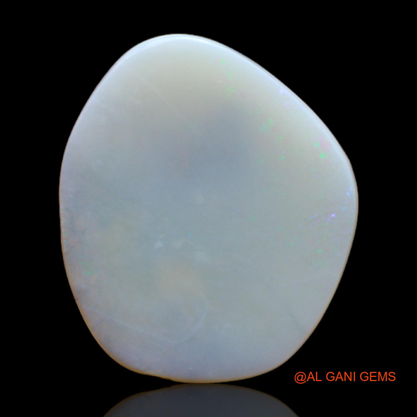 6.00 Cts Unheated Australian Fire Opal Loose Gemstone Fancy Cabochon Natural 19x16x2 mm AB-277
