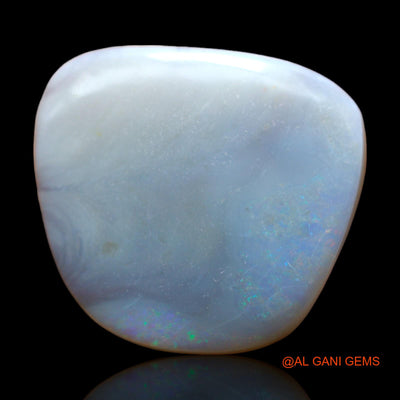 8.60 Cts Natural Australian Fire Opal Loose Gemstone Fancy Cabochon 18x16x4 mm AB-278