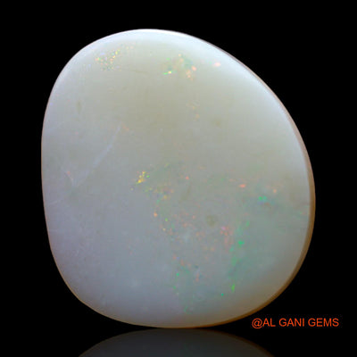 Natural Untreated Fire Opal Loose Gemstone Fancy Cabochon From Australia 9.60 Cts 18x16x4 mm AB-280