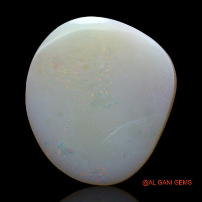 Natural Untreated Fire Opal Loose Gemstone Fancy Cabochon From Australia 9.60 Cts 18x16x4 mm AB-280