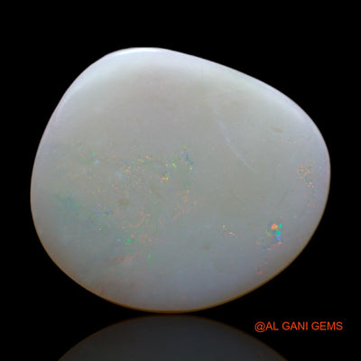 Natural Untreated Fire Opal Loose Gemstone Fancy Cabochon From Australia 9.60 Cts 18x16x4 mm AB-280