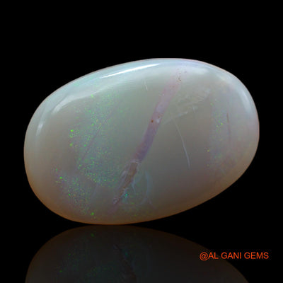 11.00 Cts Natural Australian Fire Opal Loose Gemstone Oval Cabochon 20x13x6 mm AB-281