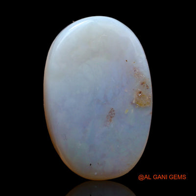 11.00 Cts Natural Australian Fire Opal Loose Gemstone Oval Cabochon 20x13x6 mm AB-281