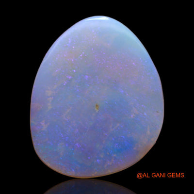 Natural Untreated Fire Opal Loose Gemstone Fancy Cabochon From Australia 4.60 Cts 19x15x2 mm AB-283