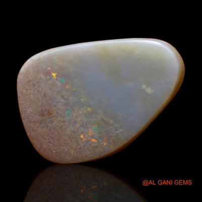 Natural Fire Opal Gemstone 8.00 Cts Loose Fancy Cabochon From Australia 19x13x4 mm AB-286