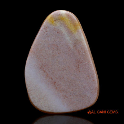 Natural Fire Opal Gemstone 8.00 Cts Loose Fancy Cabochon From Australia 19x13x4 mm AB-286