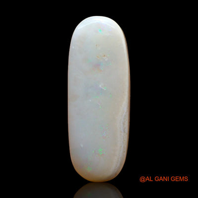 6.60 Cts Natural Australian Fire Opal Loose Gemstone Fancy Cabochon 22x8x4 mm AB-289