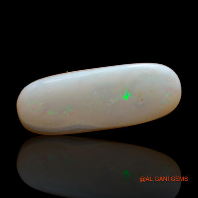6.60 Cts Natural Australian Fire Opal Loose Gemstone Fancy Cabochon 22x8x4 mm AB-289