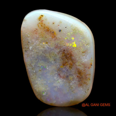 Natural Fire Opal Gemstone 10.70 Cts Loose Fancy Cabochon From Australia 18x13x6 mm AB-293