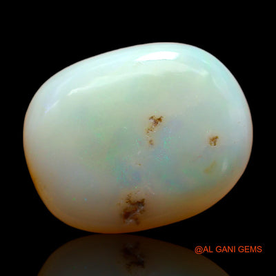 Natural Untreated Fire Opal Loose Gemstone Oval Cabochon From Australia 9.00 Cts 17x14x5 mm AB-294