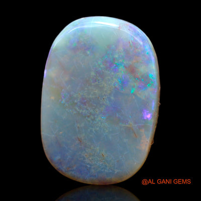 7.00 Cts Natural Australian Fire Opal Loose Gemstone Oval Cabochon 18x12x4 mm AB-295