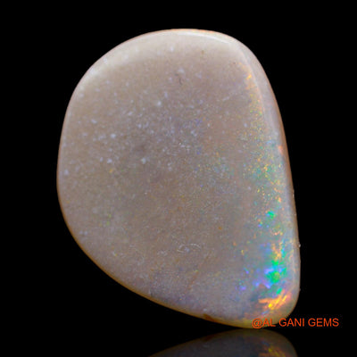 Natural Fire Opal Gemstone 5.00 Cts Loose Fancy Cabochon From Australia 19x14x3 mm AB-298