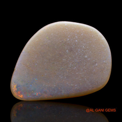 Natural Fire Opal Gemstone 5.00 Cts Loose Fancy Cabochon From Australia 19x14x3 mm AB-298