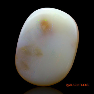 8.00 Cts Natural Australian Fire Opal Loose Gemstone Oval Cabochon 18x13x4 mm AB-299