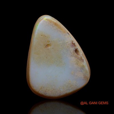 13.30 Cts Natural Australian Fire Opal Loose Gemstone Pear Cabochon 20x15x7 mm AB-29