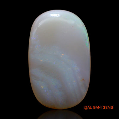 7.70 Cts Natural Australian Fire Opal Loose Gemstone Oval Cabochon 20x12x4 mm AB-302