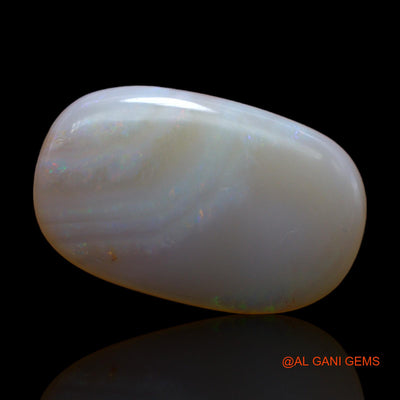 7.70 Cts Natural Australian Fire Opal Loose Gemstone Oval Cabochon 20x12x4 mm AB-302