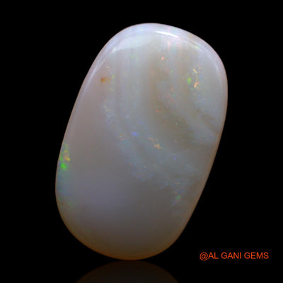 7.70 Cts Natural Australian Fire Opal Loose Gemstone Oval Cabochon 20x12x4 mm AB-302