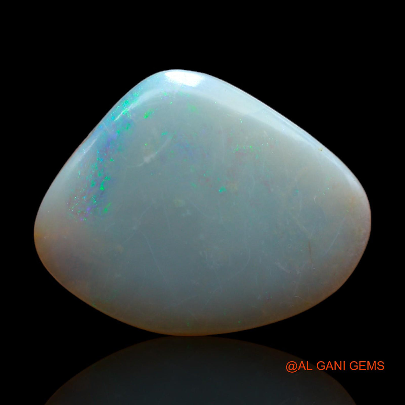 7.40 Cts Natural Australian Fire Opal Fancy Cabochon Loose Gemstone For Jewelry 18x15x4 mm AB-303