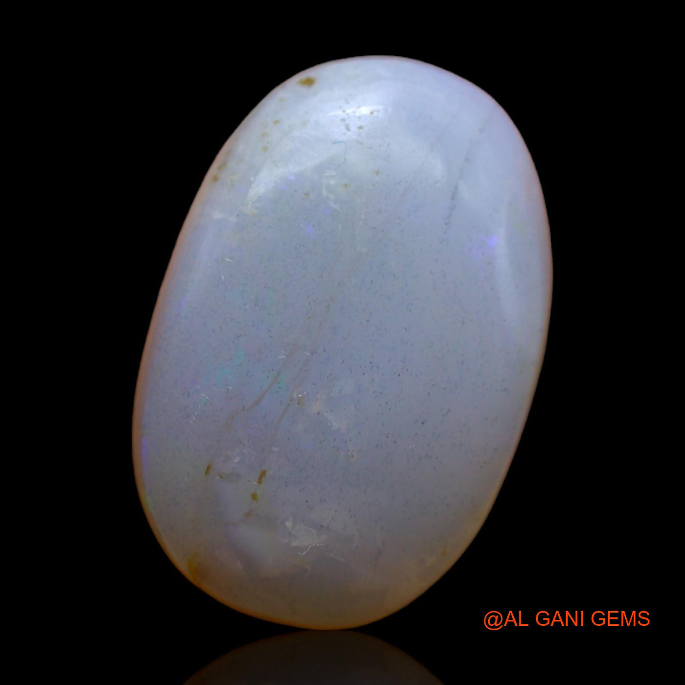 8.30 Cts Natural Australian Fire Opal Loose Gemstone Oval Cabochon 19x12x5 mm AB-310