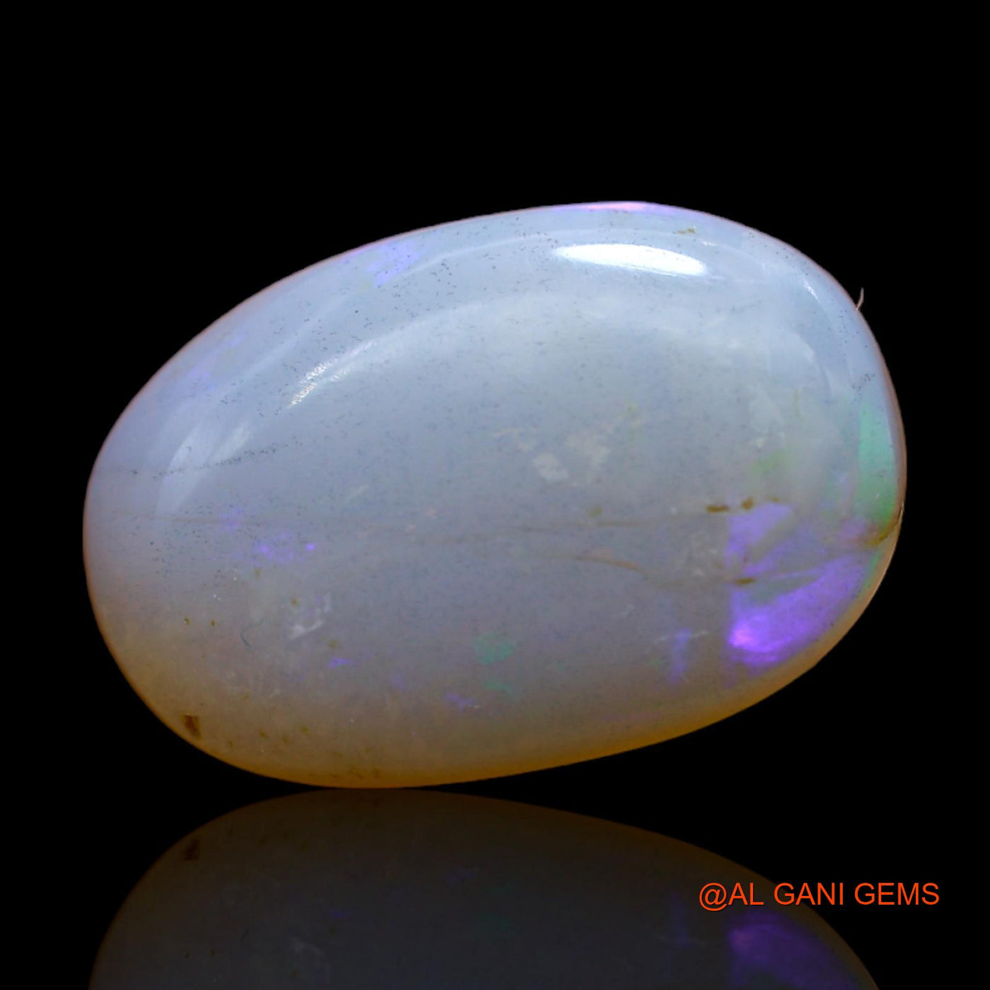 8.30 Cts Natural Australian Fire Opal Loose Gemstone Oval Cabochon 19x12x5 mm AB-310