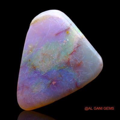 4.70 Cts Natural Australian Fire Opal Loose Gemstone Fancy Cabochon 18x14x3 mm AB-312