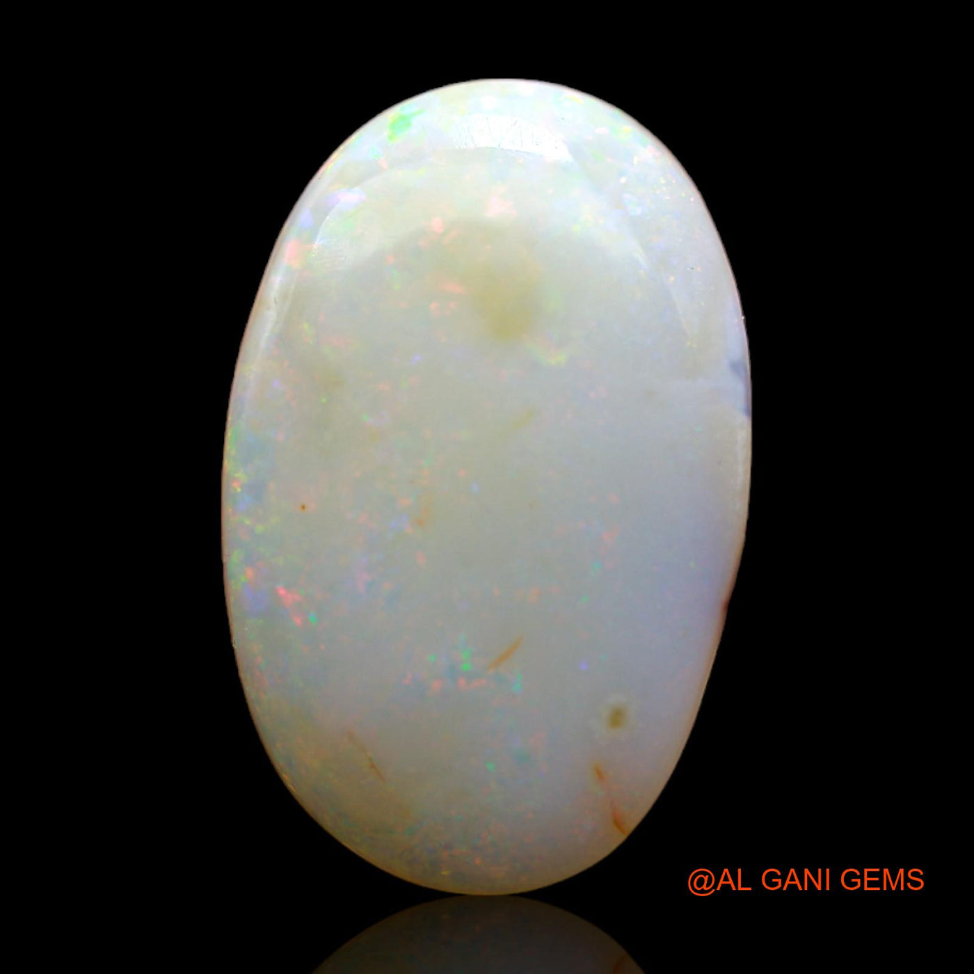 6.20 Cts Natural Australian Fire Opal Oval Cabochon Loose Gemstone For Jewelry 18x12x4 mm AB-313