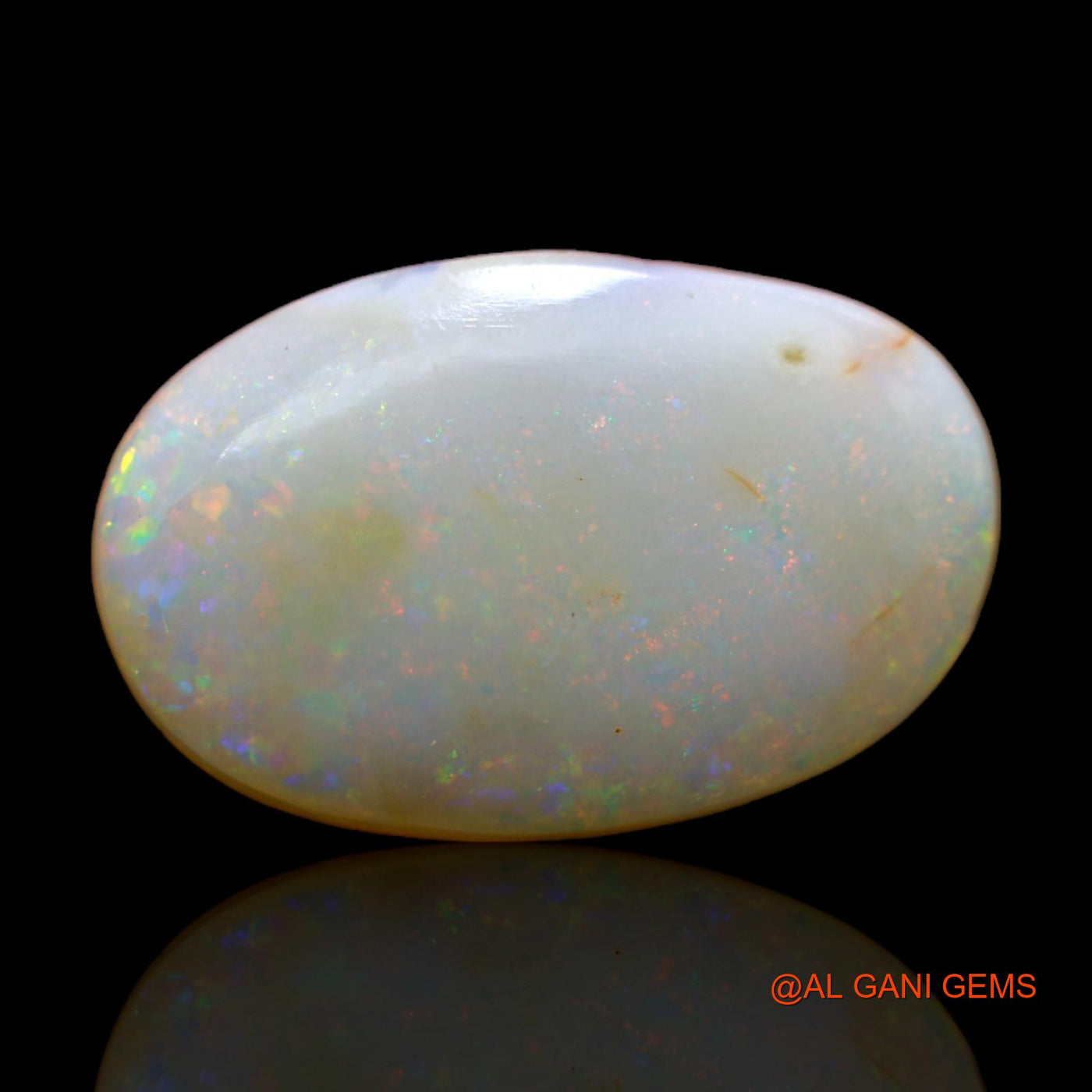 6.20 Cts Natural Australian Fire Opal Oval Cabochon Loose Gemstone For Jewelry 18x12x4 mm AB-313