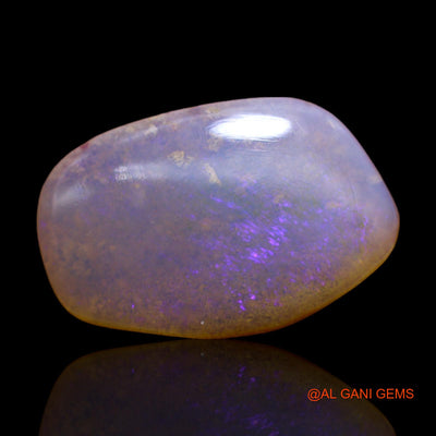 6.30 Cts Natural Australian Fire Opal Loose Gemstone Fancy Cabochon 18x12x4 mm AB-321