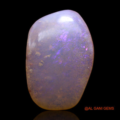 6.30 Cts Natural Australian Fire Opal Loose Gemstone Fancy Cabochon 18x12x4 mm AB-321