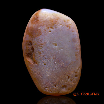 6.30 Cts Natural Australian Fire Opal Loose Gemstone Fancy Cabochon 18x12x4 mm AB-321