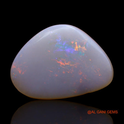4.50 Cts Natural Australian Fire Opal Loose Gemstone Fancy Cabochon 18x13x3 mm AB-322