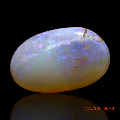 5.90 Cts Natural Australian Fire Opal Oval Cabochon Loose Gemstone For Jewelry 18x11x4 mm AB-324