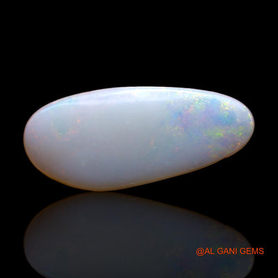 3.60 Cts Unheated Australian Fire Opal Loose Gemstone Fancy Cabochon Natural 21x9x3 mm AB-325