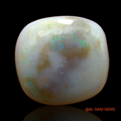 6.50 Cts Natural Australian Fire Opal Loose Gemstone Square Cabochon 15x14x4 mm AB-326