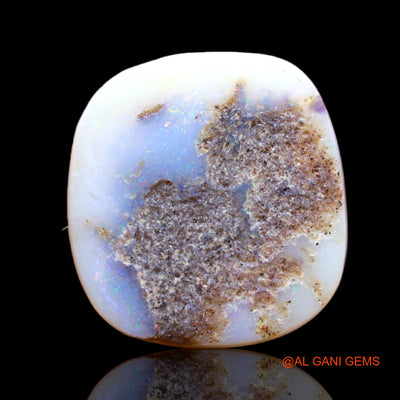 6.50 Cts Natural Australian Fire Opal Loose Gemstone Square Cabochon 15x14x4 mm AB-326