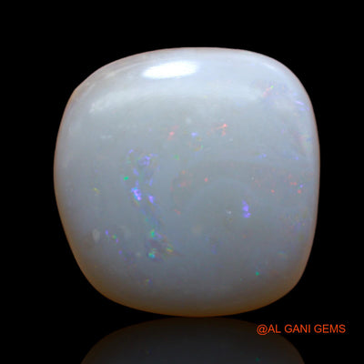 7.20 Cts Natural Australian Fire Opal Loose Gemstone Fancy Cabochon 15x15x4 mm AB-328