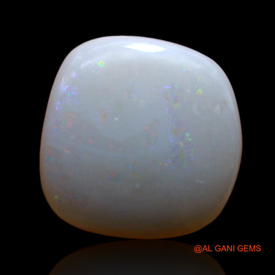 7.20 Cts Natural Australian Fire Opal Loose Gemstone Fancy Cabochon 15x15x4 mm AB-328