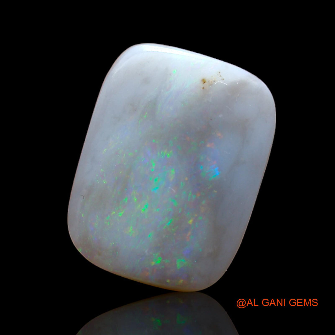 Natural Fire Opal Gemstone 5.50 Cts Loose Square Cabochon From Australia 15x12x3 mm AB-329