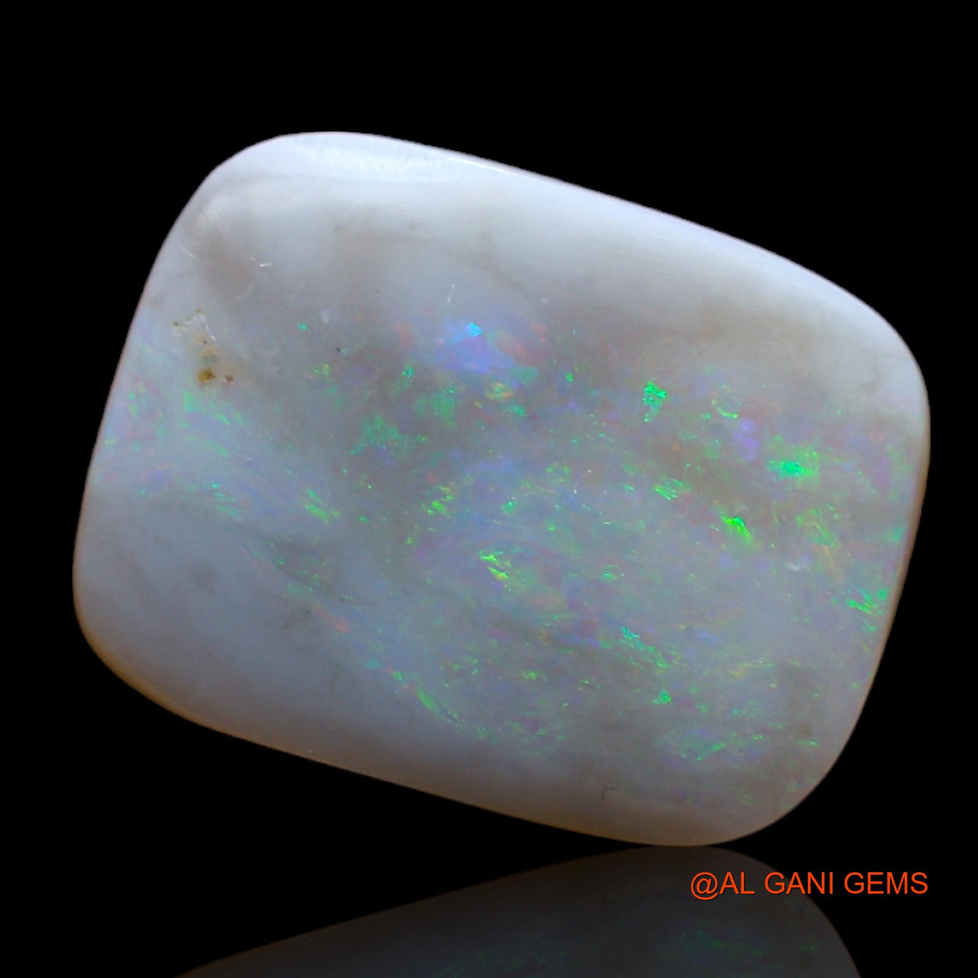 Natural Fire Opal Gemstone 5.50 Cts Loose Square Cabochon From Australia 15x12x3 mm AB-329