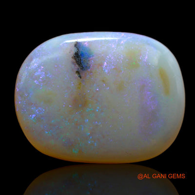 5.80 Cts Natural Australian Fire Opal Loose Gemstone Oval Cabochon 16x12x4 mm AB-330