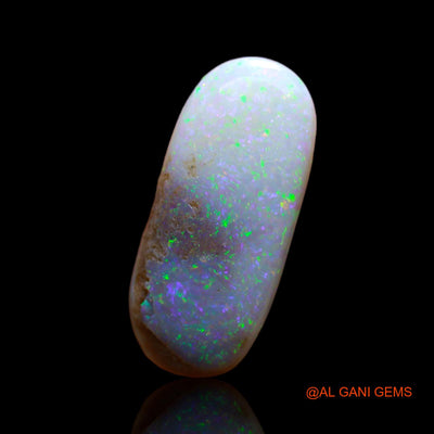 4.40 Cts Natural Australian Fire Opal Oval Cabochon Loose Gemstone For Jewelry 19x8x3 mm AB-331