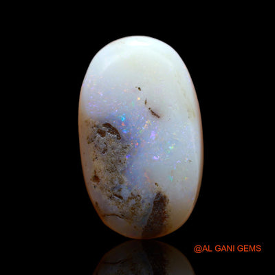7.00 Cts Natural Australian Fire Opal Loose Gemstone Oval Cabochon 17x10x5 mm AB-333